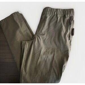 Carhartt Cargo Pants Women 12/14 Tall Green Ripstop‎ Utility Workwear Outdoor